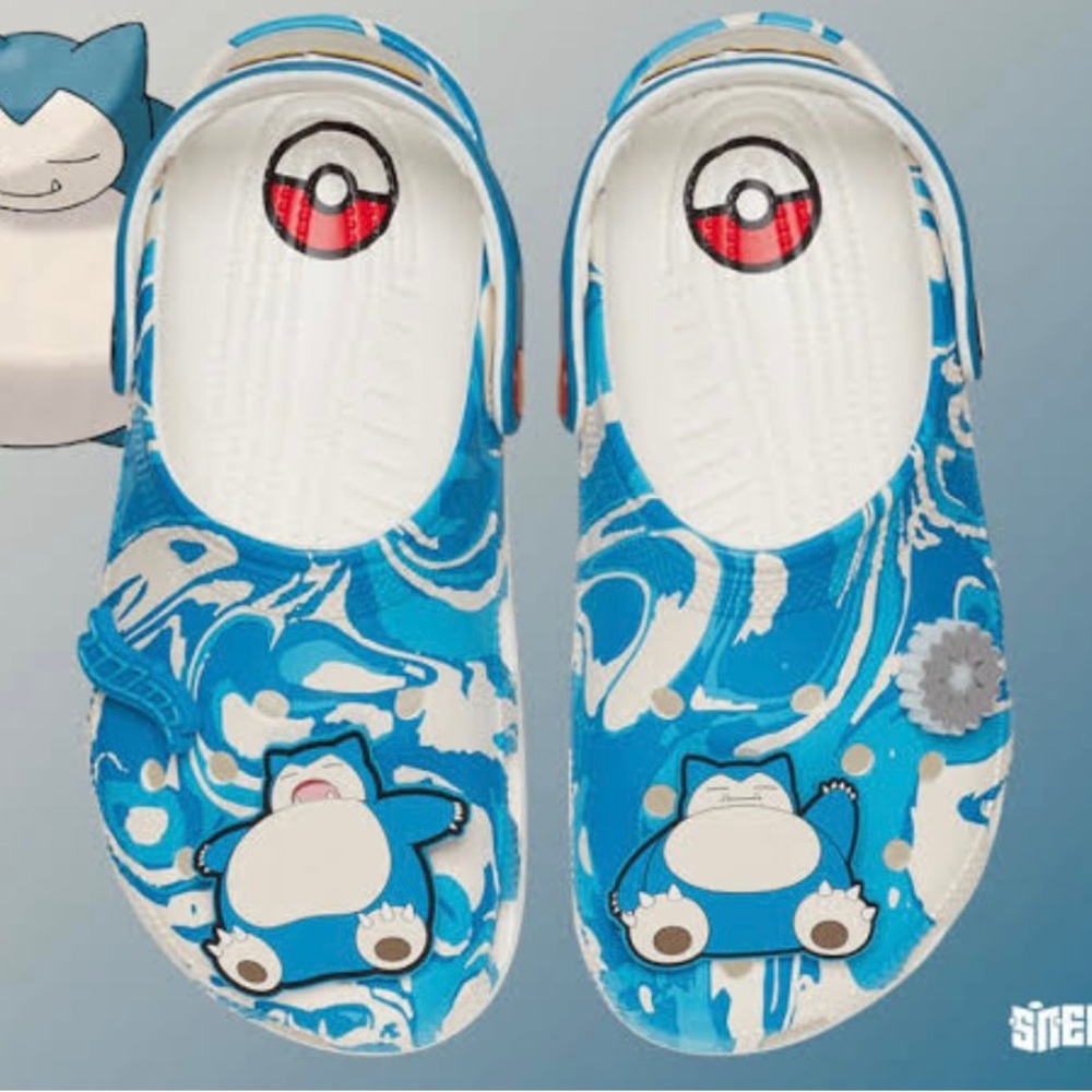 CROCS Snorlax Blue Clogs Pokémon